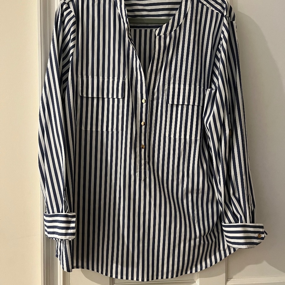 Cotton long sleeved shirt